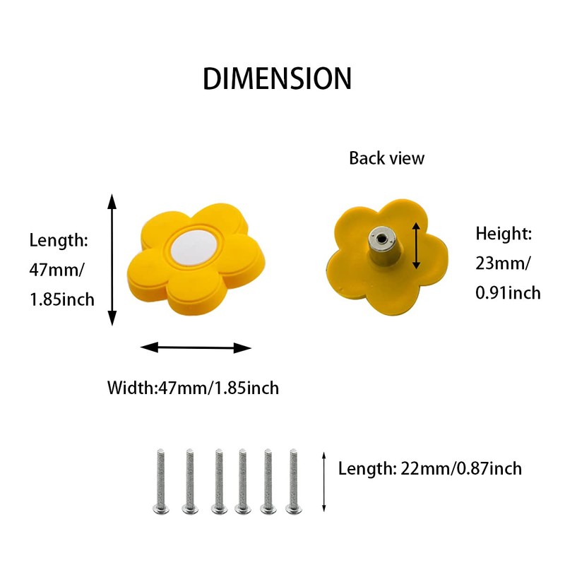 Skyscraper Cartoon Shape Soft Rubber Knobs for Kids Girls Boys