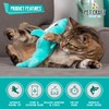 Pet Craft Supply Wiggle Pickle and Shimmy Shark Flipper Flopper