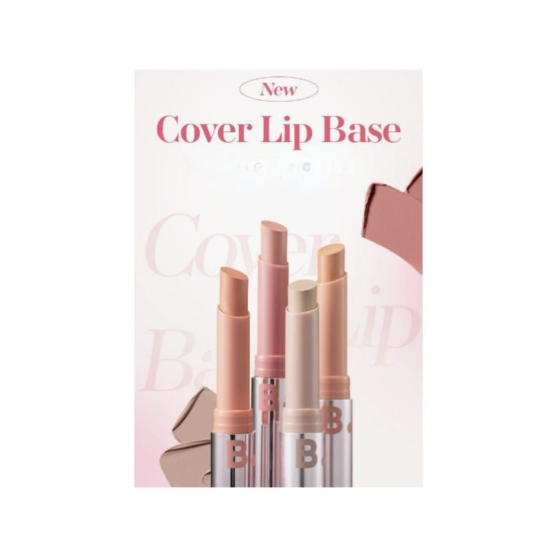 BANILA CO Cover Lip Base 1.7g, Color:01 Full Beige