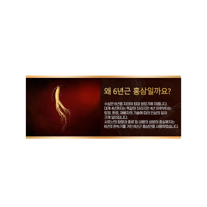 V 고려6년근 홍삼정 365 (240gx2병)x3세트 명절 선물 V Red Ginseng