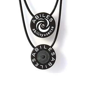 ABILES 1501 Men's Women's Albilis Plus Black Eye Necklace