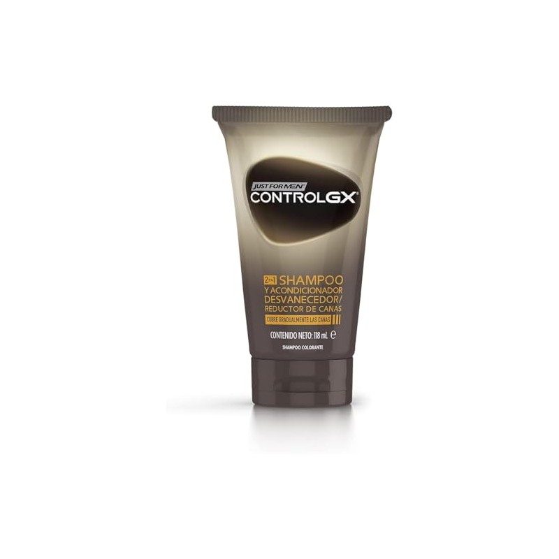 Just For Men Control GX Shampoo y Acondicionador Desvanecedor Canas,
