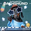 Wall Calendar 2026 Planner Calendar - Fashionable Fun Dachshund Hangable