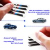 4PCS 3D Wheel hub Stickers Decorative Stickers M Sticker car