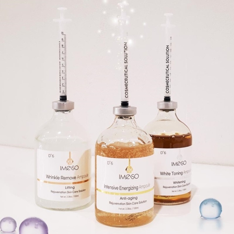 Imezo White Toning Whitening Ampoule Syringe 100ml + Giveaway Wrinkle