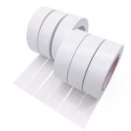 Maveek Electrical Tape 0.75 Inch 15m 6 Pack White Electrical Insulating Tape 50 Feet