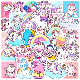 Stickers, Vinyl Waterproof Stickers for Laptop, Bumper, Skateboard, Water Bottles, Computer, Phone, Party Favours Gifts for Kids Teens Girls Adults
