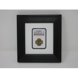 Slabbed Graded Coin Case (Not Included) for NGC / PCGS / ANACS Coins Picture Display Wall Frame Made in The USA (NGC)