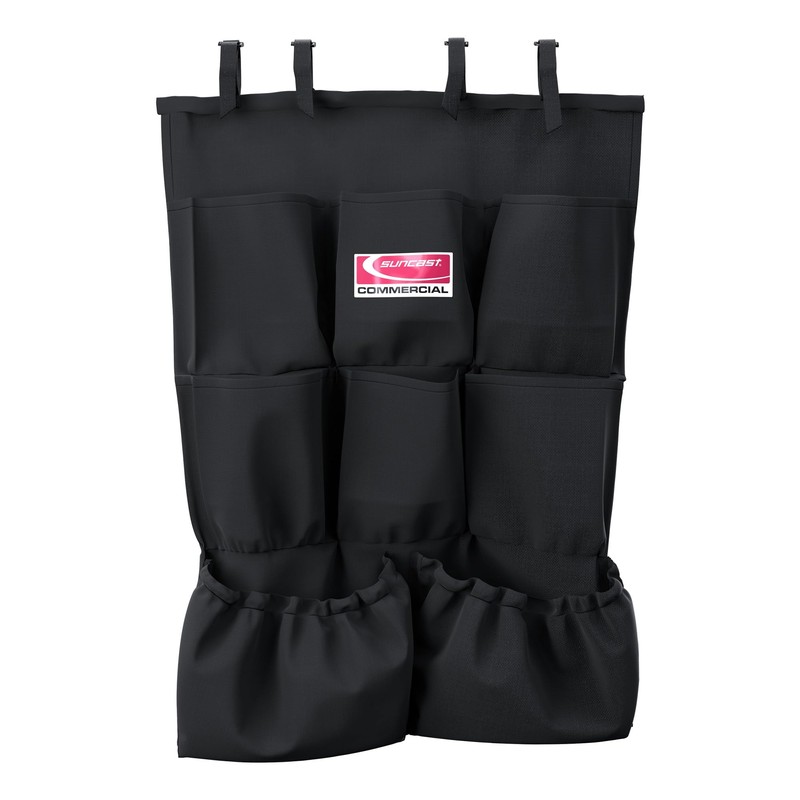 Suncast Commercial 8 Pocket Organizer Bag for Housekeeping Carts
