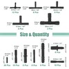 X AUTOHAUX 113 Pcs Automotive Car Vacuum Hose Connector Assortment