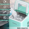 COSTWAY Countertop Ice Maker, 26Lbs/24H Portable Ice Machine with Self-Cleaning