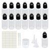 Reyshin 20 Pack 30ml Plastic Dropper Bottle, Plastic Empty Squeezable