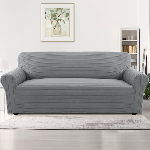 H.VERSAILTEX High Stretch Sofa Slipcover 1-Piece Couch Cover Non Slip