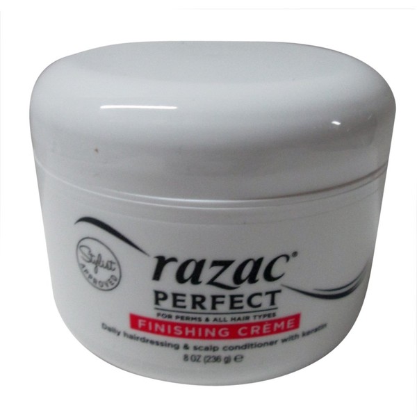 Razac Perfect For Perms Finish Creme 8 Ounce (235ml) (3 Pack)