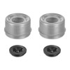 Rockwell American Posi-Lube Grease Cap Set - Fits Most 5,200
