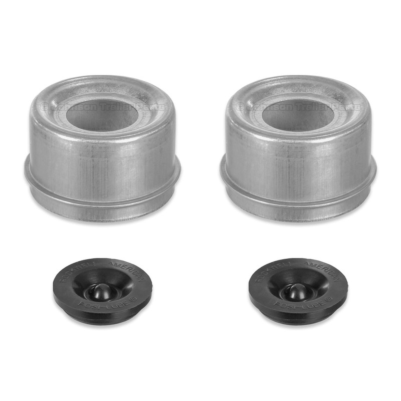 Rockwell American Posi-Lube Grease Cap Set - Fits Most 5,200