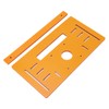 4in Cutting Machine Base Plate 90° Flat 45° Oblique Cutting