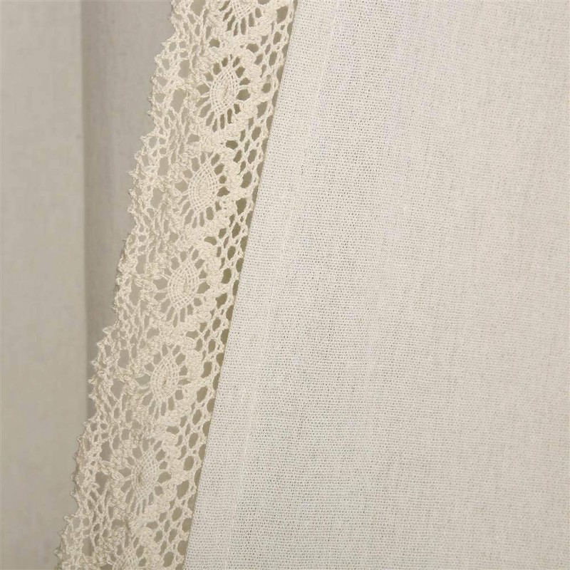 Lush Decor Rosalie Light Filtering Window Curtain Panels, Pair, 54"