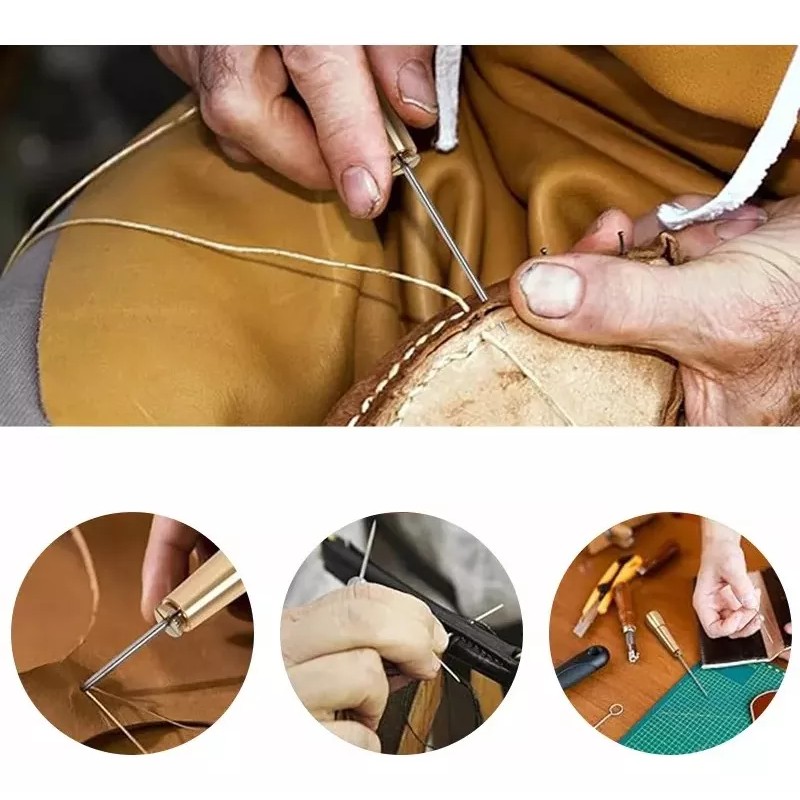 MU Calzado Zapatos Costura Lonas De Reparación Multifunción 8pc