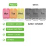 PILLBOX7 Monday to Sunday Pill Box Tablet Organiser. Pill Boxes