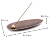 GOLD STONE Incense Stand, Horizontal Stand, Sleeping Saucer, Japanese Scandinavian
