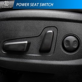 Sorghum Power Seat Switch - Front Left Driver Side Adjustment Switch Control Compatible with Hyundai Tucson Sonata 2015 2016 2017 2018 2019 2020 16 Pins Replace# 88193-F8110 88193-F8110-TRY