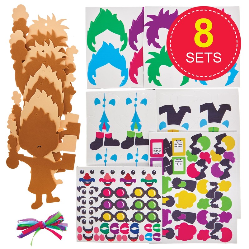 Baker Ross FN067 Mix & Match Scientist Decoration Kits -