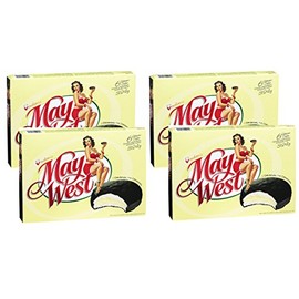 (4 Box) 6 Cakes Vachon the Original May West Cakes 324 grams Each - Canadian