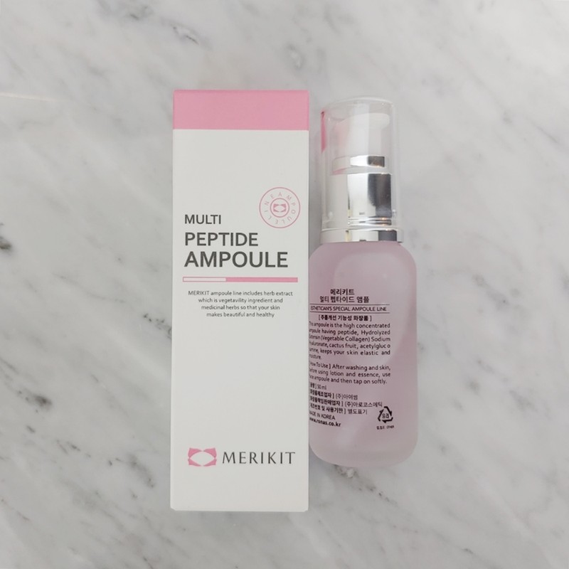 Merry Kit Ampoule 50ml (Vitamin/Peptide/Camphor/Moisture) + 8 Merry Kit Pack