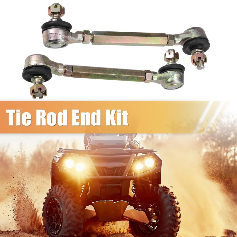 X AUTOHAUX 9cm 3.54" Steering Tie Rod End Tie Rod