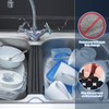 Yolife Kitchen Sink Saddle, PVC Sink Divider Mat with Strong