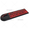RPM6500 2PCS CUMMINS FUMMINS DIESEL FENDER DOOR TAILGATE BADGE EMBLEM