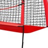 QUEMARQUE Volleyball Training Equipment, 8x11ft Volleyball Practice Net Station with