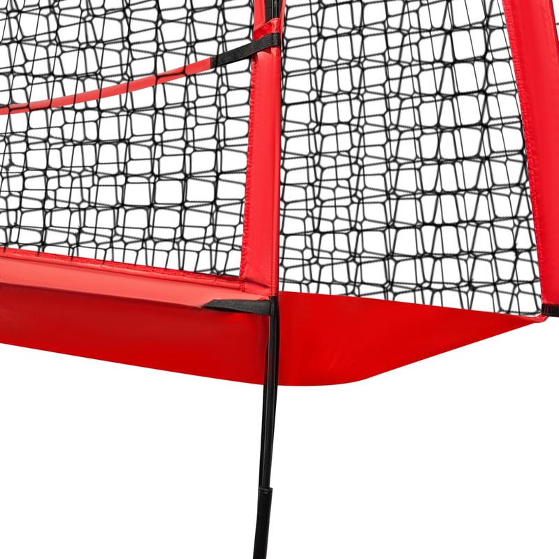 QUEMARQUE Volleyball Training Equipment, 8x11ft Volleyball Practice Net Station with