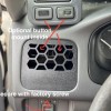 CBC EK Civic HEX VENTS Driver and Passenger vent set