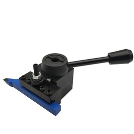 Wedge GIB Quick Change Tool Post for Lathe Tooling Holder Tools Accuracy Installation Swing 6-9 Steel Black 250-000, 250-001, 250-002, 250-004, 250-007, 250-010 (6)
