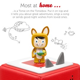 tonies Audio Character for Toniebox, Creative Easter Bunny, Figurine, up to 90 Minutes of Customisable Content for Children, for Use with Toniebox Music Player (Sold Separately)