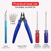 GeeBat 22 Pcs Professional Model Tools Kit for Building Model,