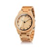 BOBO BIRD Men's Bamboo Wooden Watch Number Scale Quartz Wrist