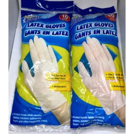 Scrub Buddies Latex Gloves, 10-ct. 2pk Great For Cleaning
