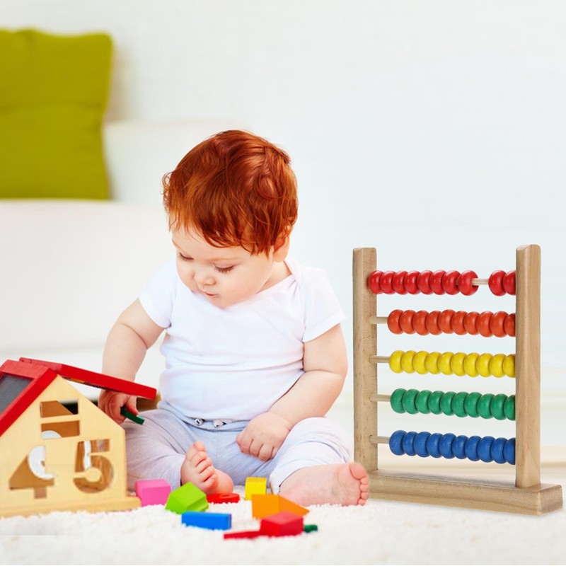 Cisixin Abacus Rule Slider Primary School Rule Slider, Abacus Calculator