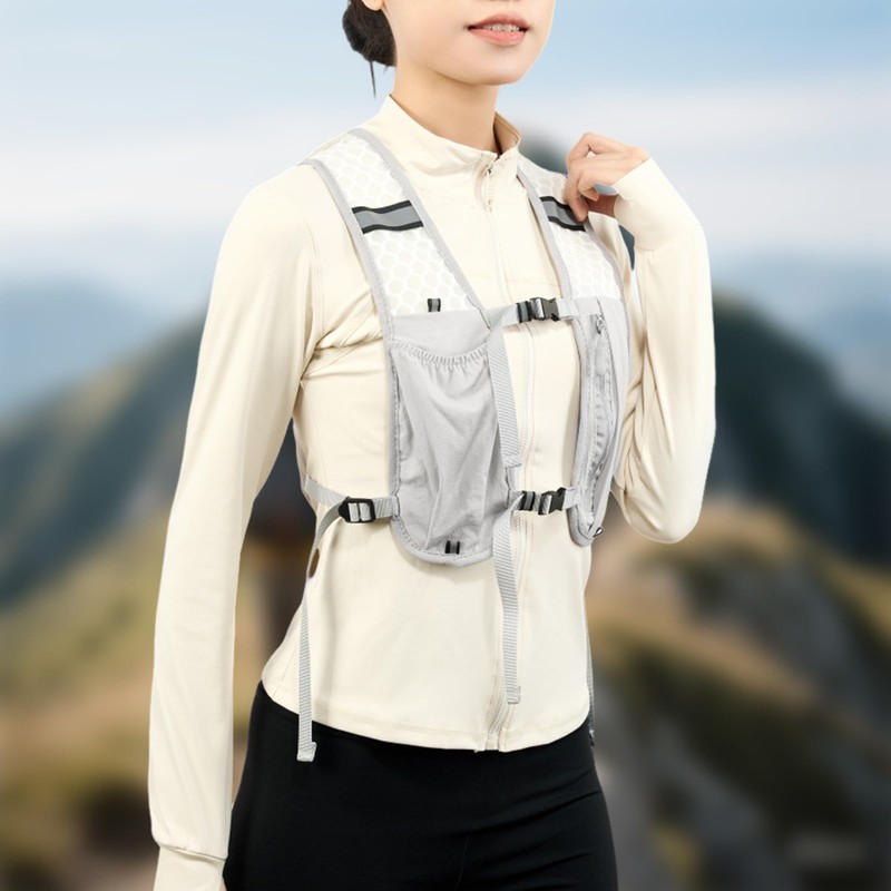 YFaith Running Vest, Adjustable Running Backpack, Women's Lightweight Running Vest