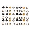 Grommet Tool Kit Sturdy Colorful Plating Easy Installation Metal Grommets