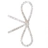 10Pcs Diamond Rhinestone Bow Glass Flash Brooch Claw Chain Suit