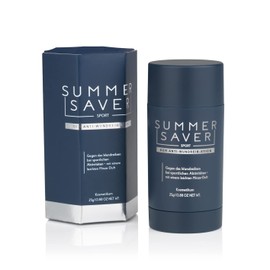 SUMMERSAVER Anti-chafing stick, sport, 25 g, long-lasting and effective protection against chafing, dermatologically tested, Summer Saver contains no aluminium, is PEG free, vegan and cruelty-free.