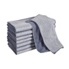DmDoyy Microfibre Cloths Microfibre Cleaning Cloths with Poly Mesh Scouring