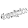 ASelected 8PCS Gate Bolt Lock 4In(100Mm) Stainless Steel Door Lock