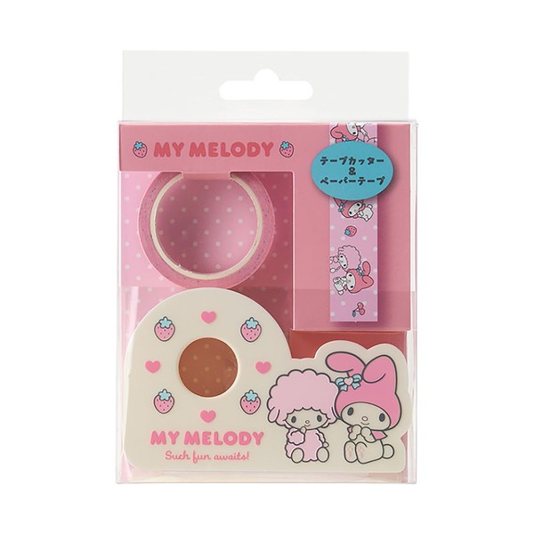 Sanrio 321273 My Melody Tape Cutter & Paper Tape (Household