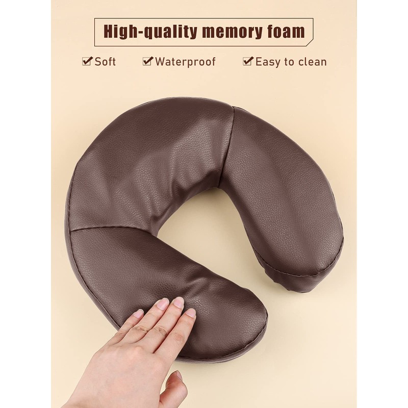 Kalolary Massage Face Cradle Pillow for Massage Tables, Universal Crescent
