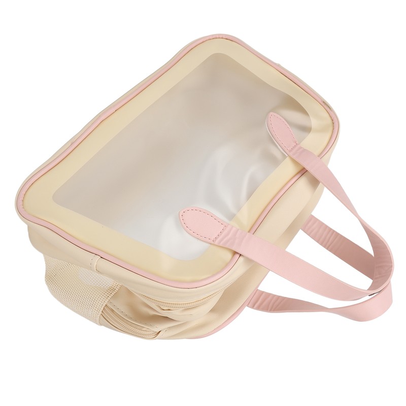 Dry Wet Toiletry Bag Breathable Mesh Dry Wet Separating Makeup